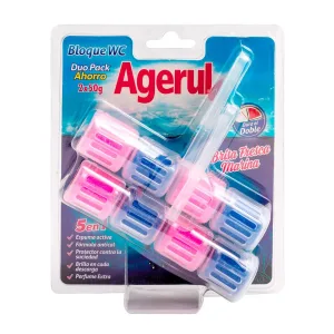 LIMPIADOR WC AGERUL PACK 2 x 50G BRISA MARINA