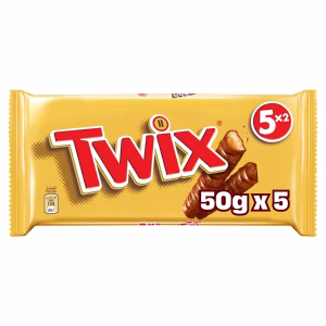 Chocolate Twix 50g x 5u