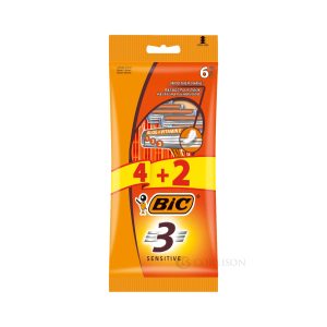 Máquina Afeitar Bic 3hojas 6u